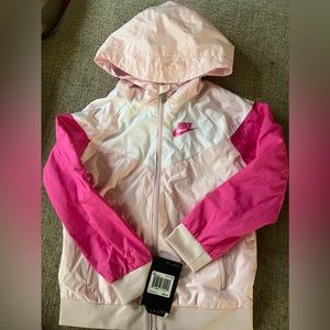 Size 7 girls pink Nike windbreaker BRAND NEW!